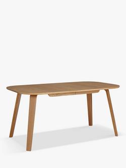 John Lewis Anton 6-8 Seater Extending Dining Table, Oak, Oak