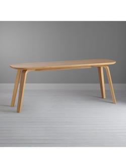 John Lewis Anton Bench, Oak - view 2, Oak
