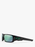 Oakley OO9239 Men's Crankshaft Rectangular Sunglasses, Black Ink/Mirror Green