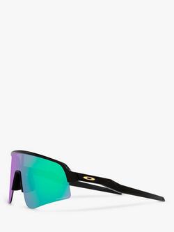 Oakley OO9465 Men's Sutro Lite Sweep Prizm Rectangular Sunglasses - view 2, Matte Black/Mirror Green