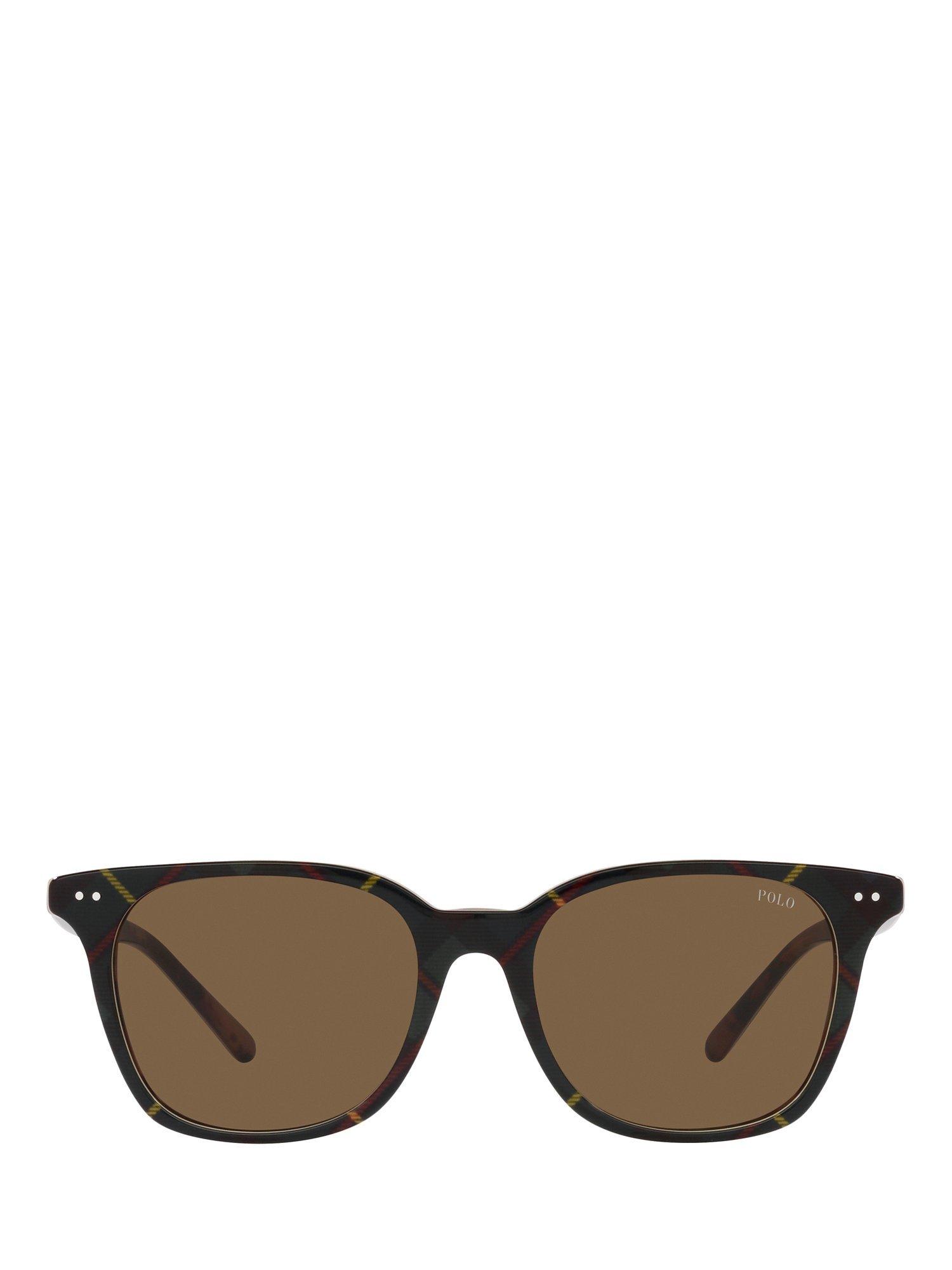 Product image 3 of 11, which shows Polo Ralph Lauren PH4187 Men's Sunglasses, Shiny Dress Gordon/Brown