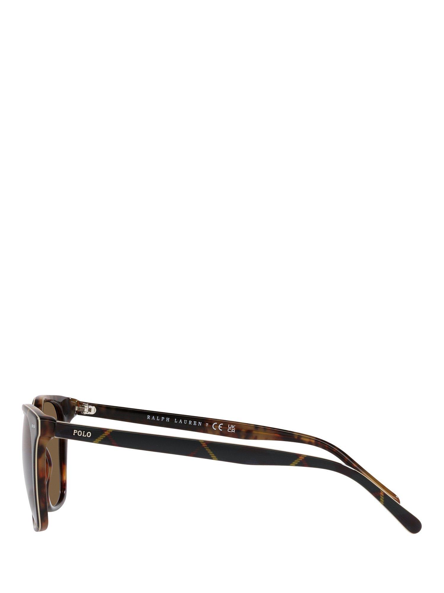 Product image 4 of 11, which shows Polo Ralph Lauren PH4187 Men's Sunglasses, Shiny Dress Gordon/Brown