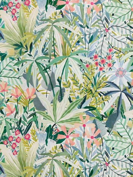 John Lewis Exotic Garden Wallpaper, Multi, Multi
