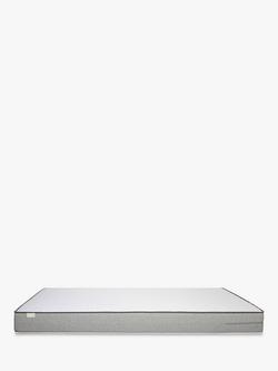 Kub Cubby Dual Fibre Mattress, Firm Tension, Single, White/Grey