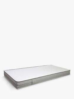 Kub Comfy Spring Mattress, Firm Tension, Single - view 2, White/Grey