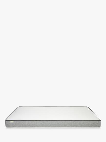 Kub Charm Luxury Pocket Spring Mattress, Firm, Single, 190 x 90cm - view 2, White/Grey