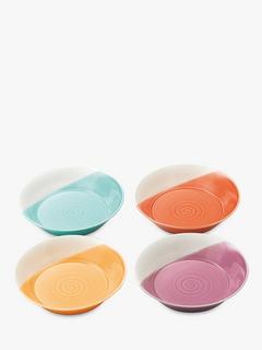 Royal Doulton 1815 Bright Colours Porcelain Pasta Bowls, Set of 4, 22.5cm, Assorted