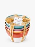 Royal Doulton 1815 Bright Colours Porcelain Cereal Bowls, Set of 4, 15cm, Assorted