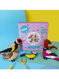 The Make Arcade Birds Hanging Decoration Craft Kit - view 2, Multi