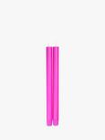 True Grace Dinner Candle, Set of 2, Fluorescent Purple