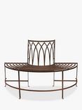 Gallery Direct Maggio 2-Seater Metal Garden Tree Bench