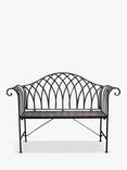 Gallery Direct Aldo 2-Seater Metal Garden Bench