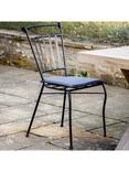 Gallery Direct Ripetta Metal Garden Dining Chair, Black