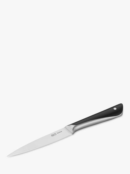 Jamie Oliver by Tefal Stainless Steel Utility Knife, 12cm - view 2, Silver/Black