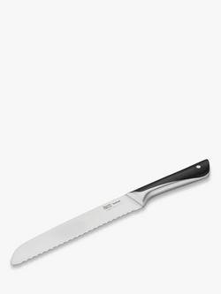 Jamie Oliver by Tefal Stainless Steel Bread Knife, 20cm - view 2, Silver/Black