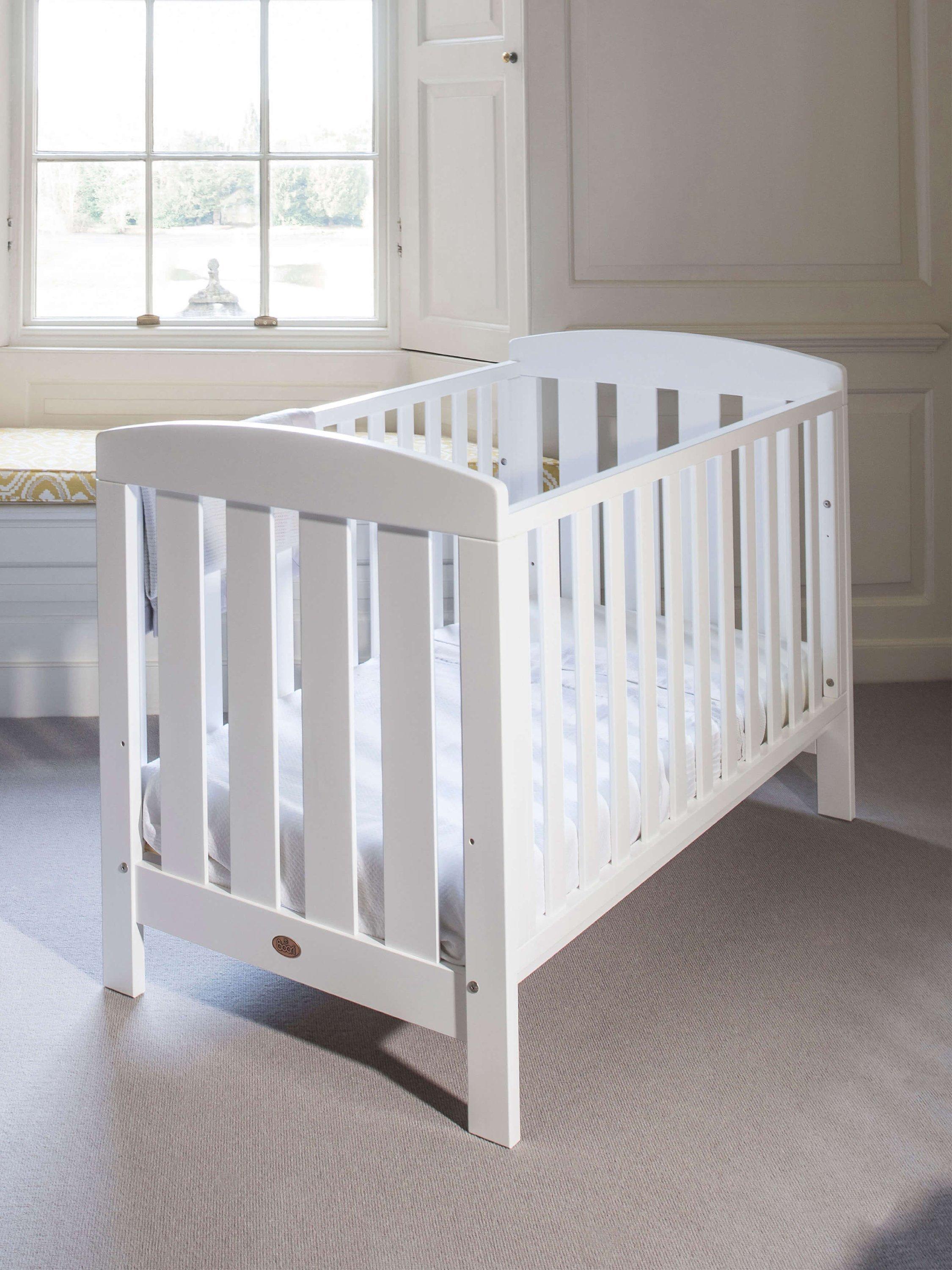 Boori Alice Cotbed with Mattress White