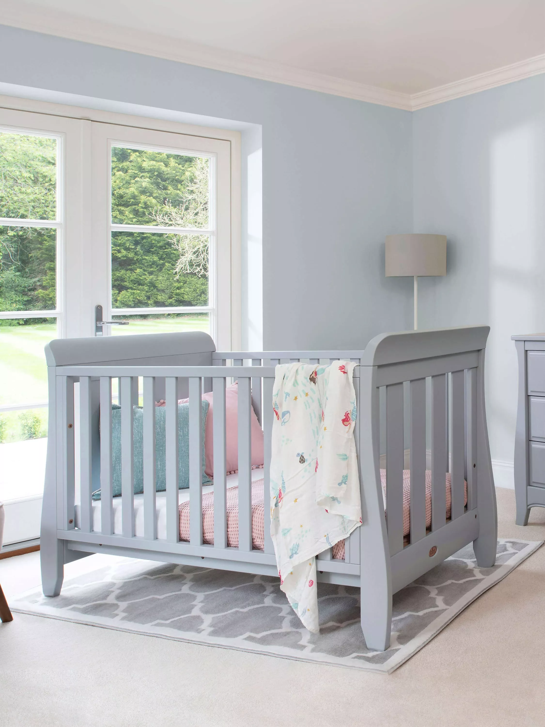 Cots Cotbeds Grey Sleigh John Lewis Partners
