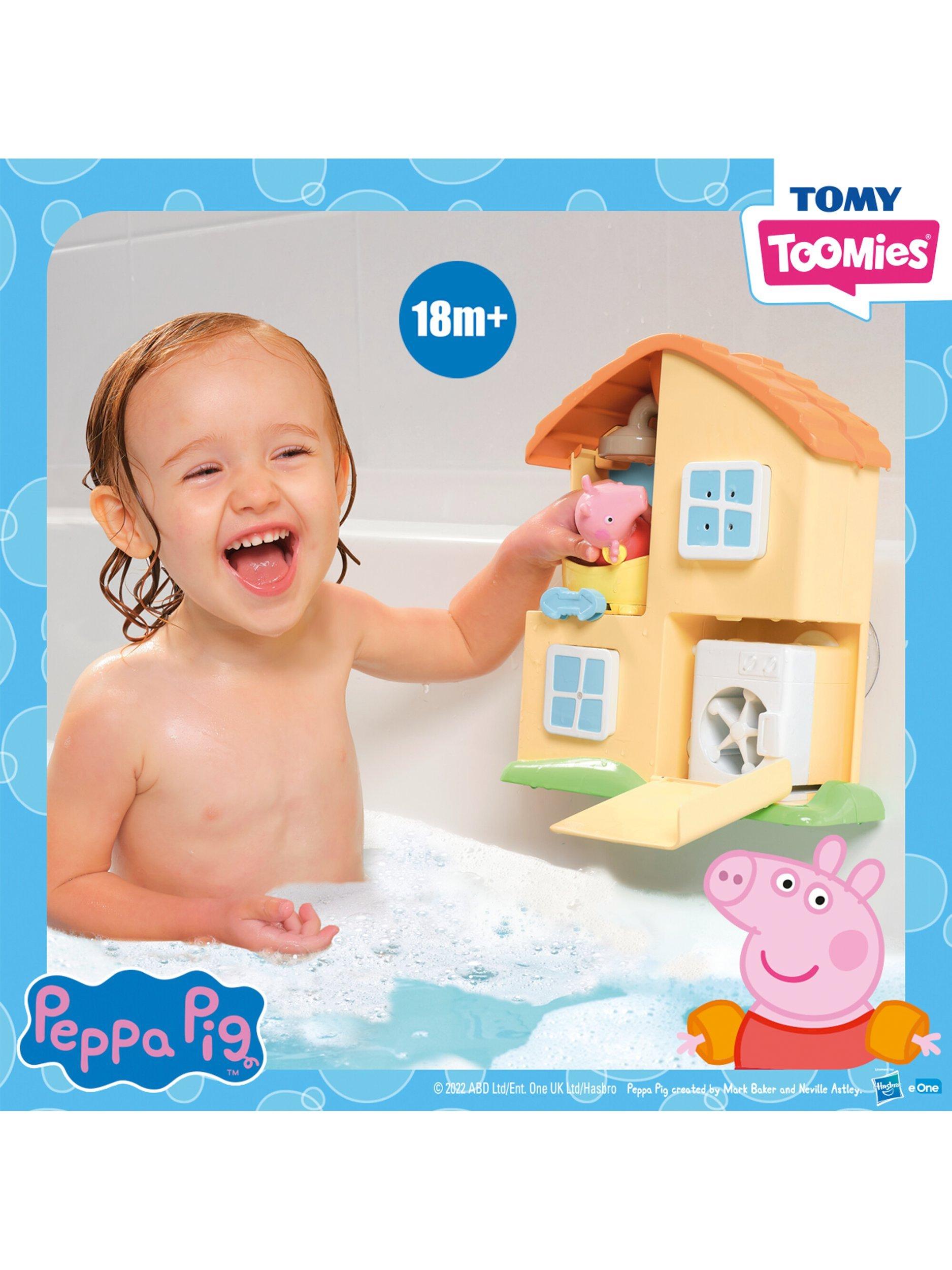 TOMY Toomies Peppa s House Bath Playset