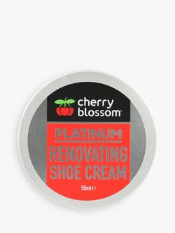 Cherry Blossom Renovating Shoe Cream, Black, Black