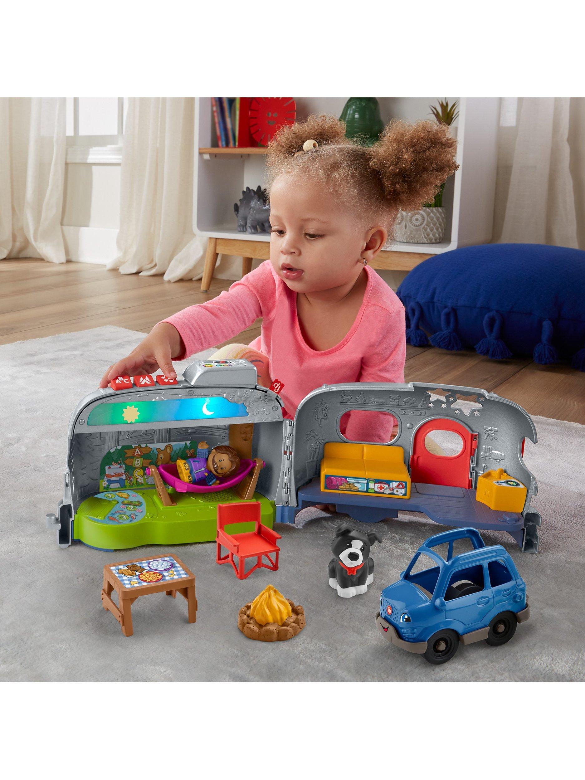 Fisher-Price Little People Light-Up Learning Camper