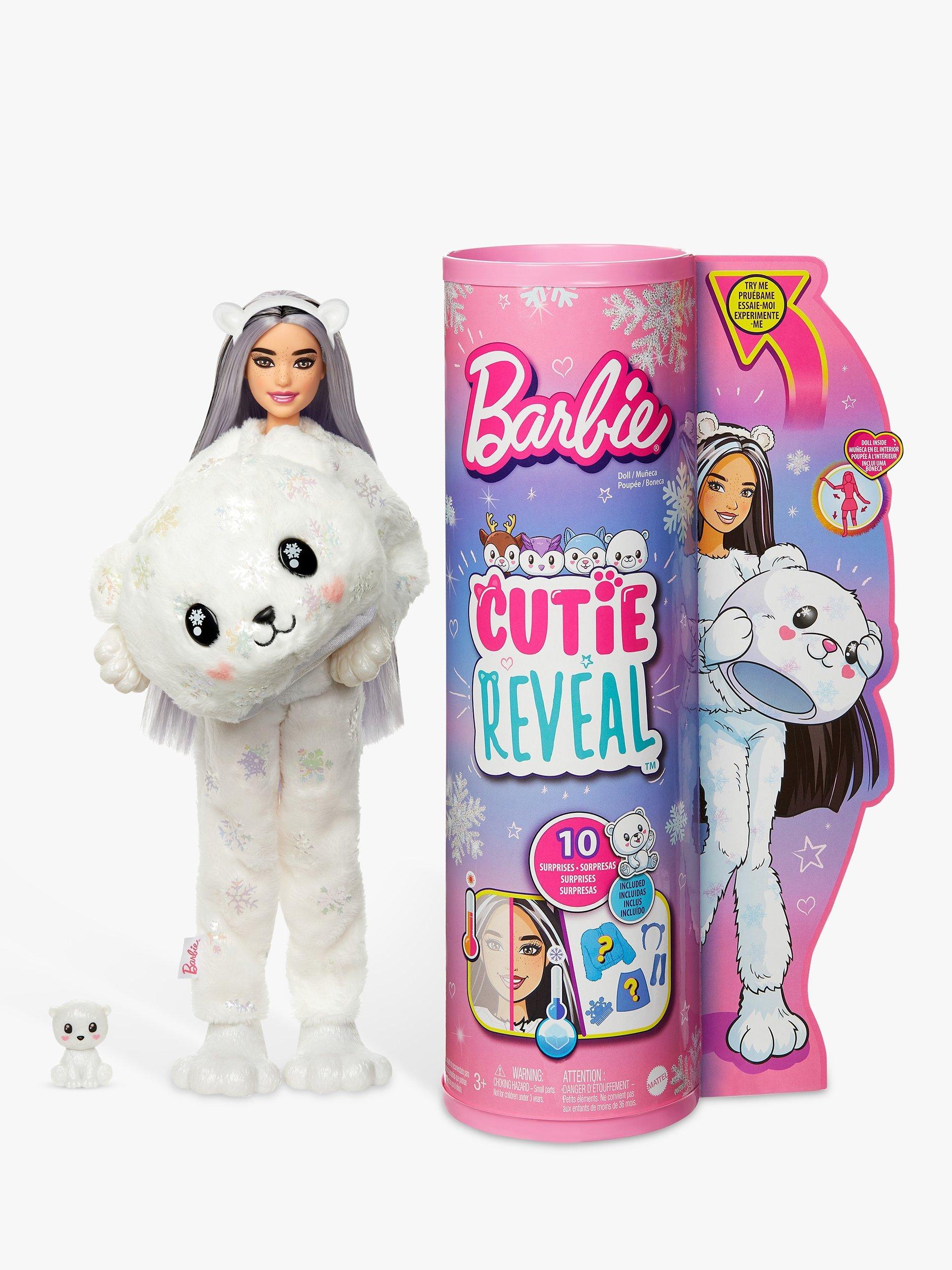 Barbie Cutie Reveal Snowflake Sparkle Doll
