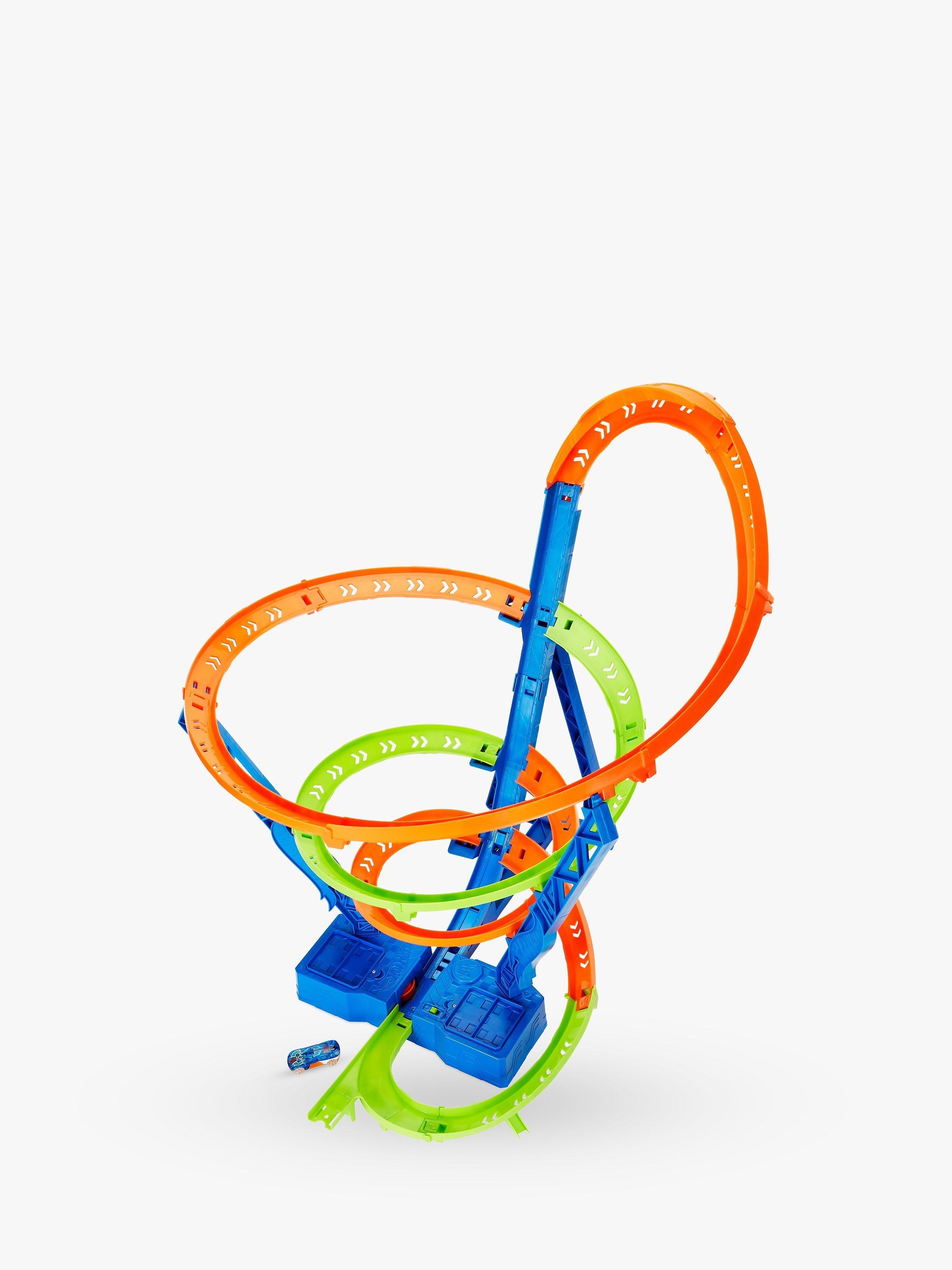 Hot Wheels Action Spiral Speed Cyclone Crash Set
