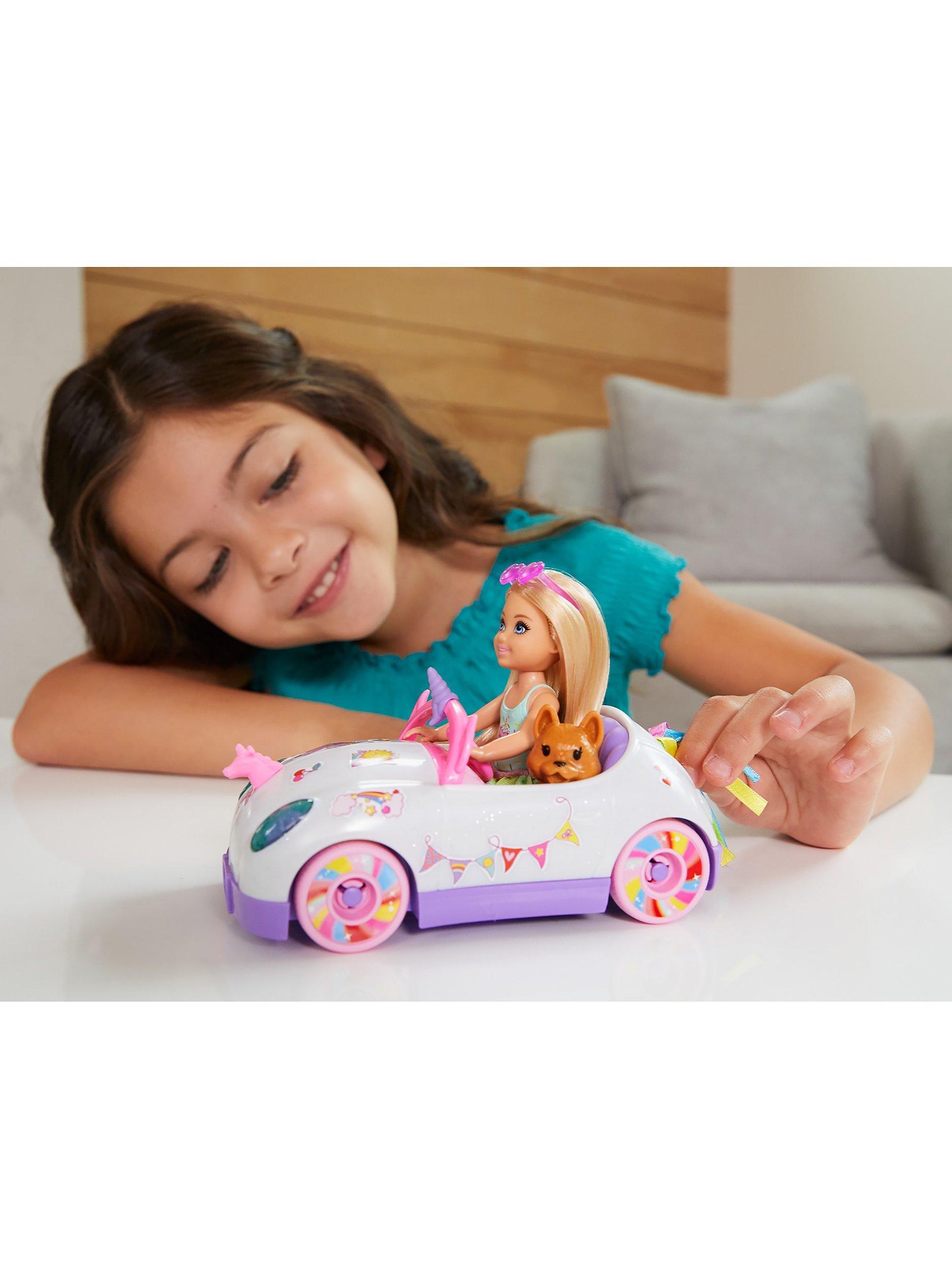 Barbie Chelsea Doll with Unicorn Car