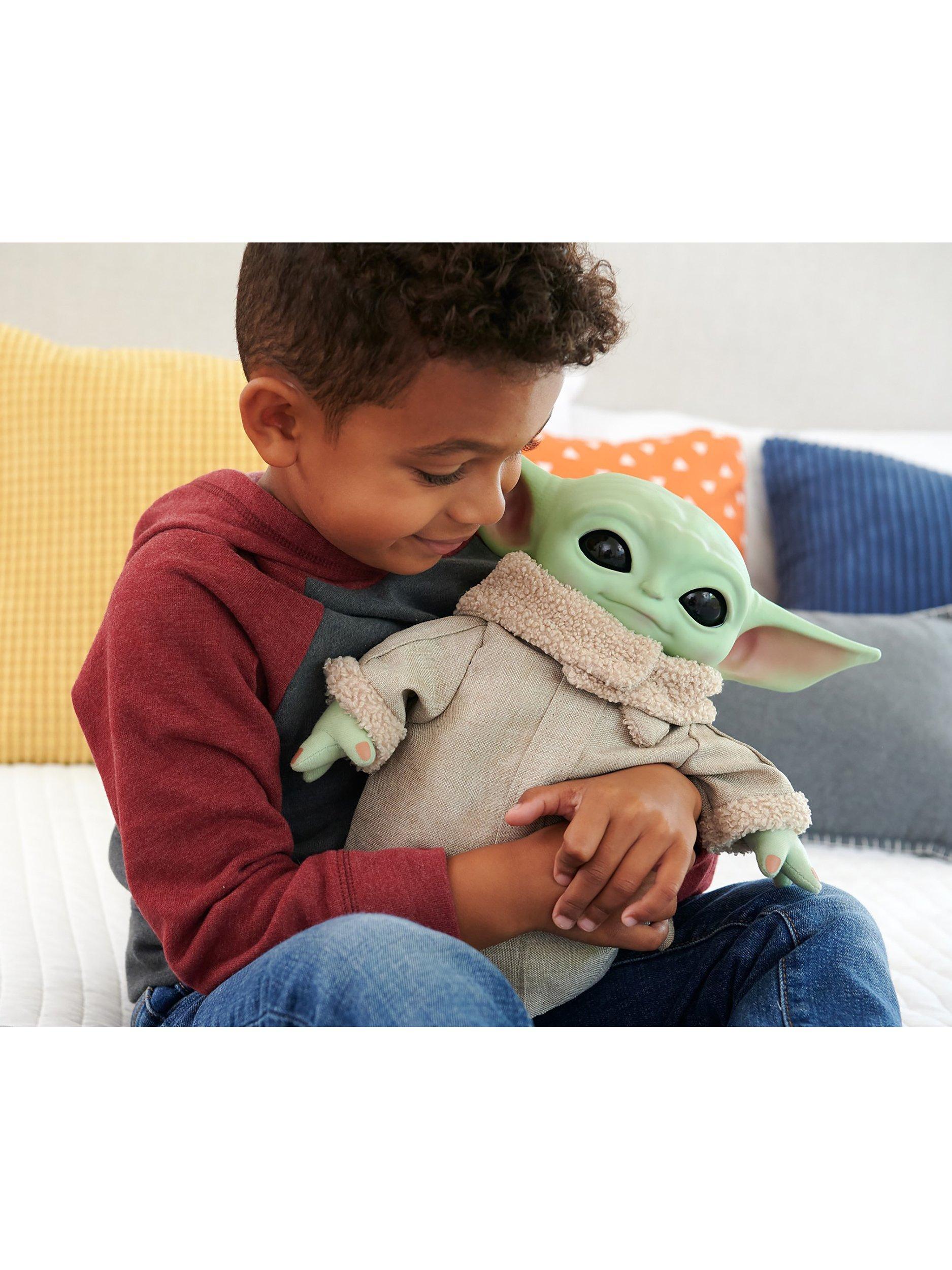 Star Wars The Mandalorian Squeeze & Blink Grogu 3.0 Soft Toy