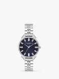 Olivia Burton Women's Art Deco Crystal Bracelet Strap Watch