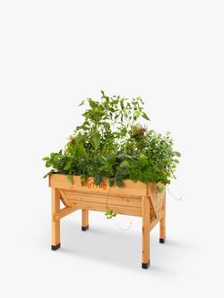VegTrug Outdoor Small Planter, 103cm, FSC-Certified (Cedar Wood) - view 2, Natural