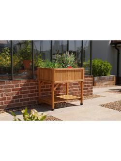 VegTrug Outdoor Raised Bed Planter, 78cm, FSC-Certified (Cedar Wood), Natural - view 2, Natural