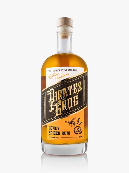 Pirate's Grog Honey Spiced Rum, 70cl, Multi Multi