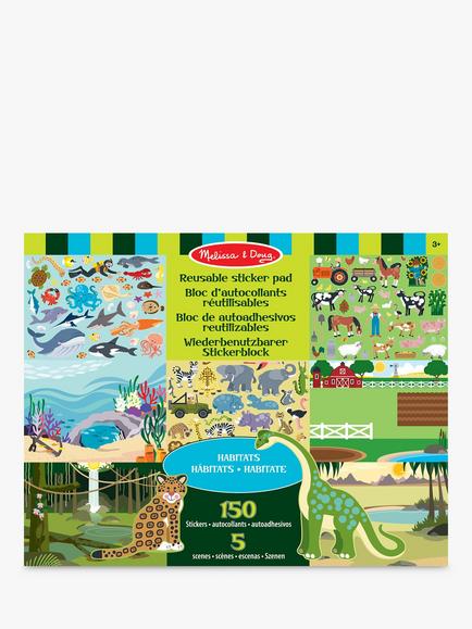 Melissa & Doug Reusable Sticker Pad, 