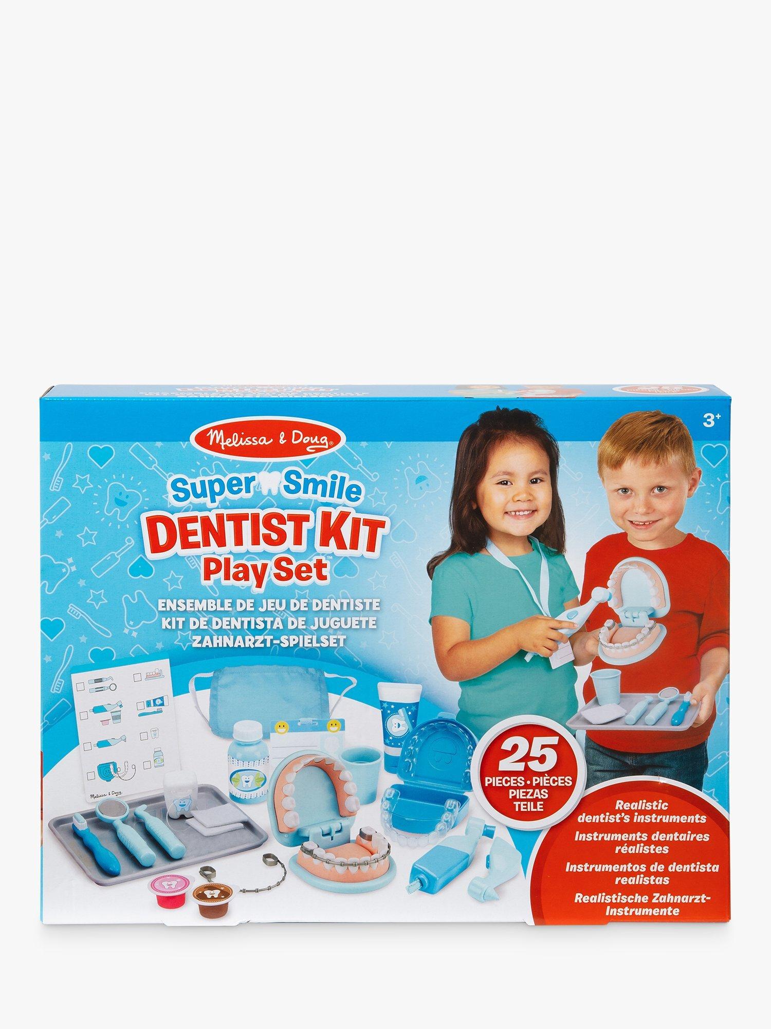 Melissa Doug Super Smile Dentist Kit Play Set