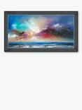 John Lewis Anna Schofield 'Blue Delight' Framed Print, 73 x 123cm, Blue/Multi