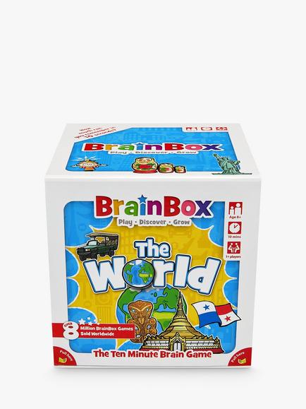 BrainBox The World Card Memory Game, 