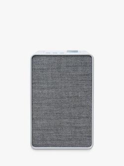 Pure Evoke Spot DAB+/FM/Internet Radio Wi-Fi Bluetooth Compact Hi-Fi System, Cotton White