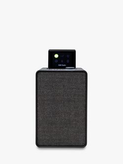 Pure Evoke Spot DAB+/FM/Internet Radio Wi-Fi Bluetooth Compact Hi-Fi System, Coffee Black