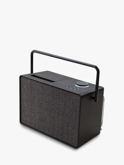 Pure Evoke Play DAB+/FM/Internet Radio Wi-Fi Bluetooth Hi-Fi System, Coffee Black
