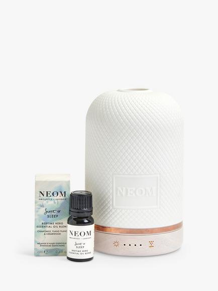 NEOM Wellbeing London Wellbeing Pod & Bedtime Hero Essential Oil Blend, White