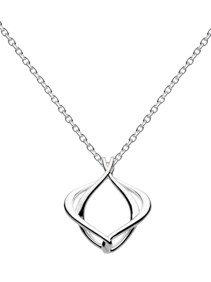 Kit Heath Alicia Sterling Silver Pendant Necklace, Silver