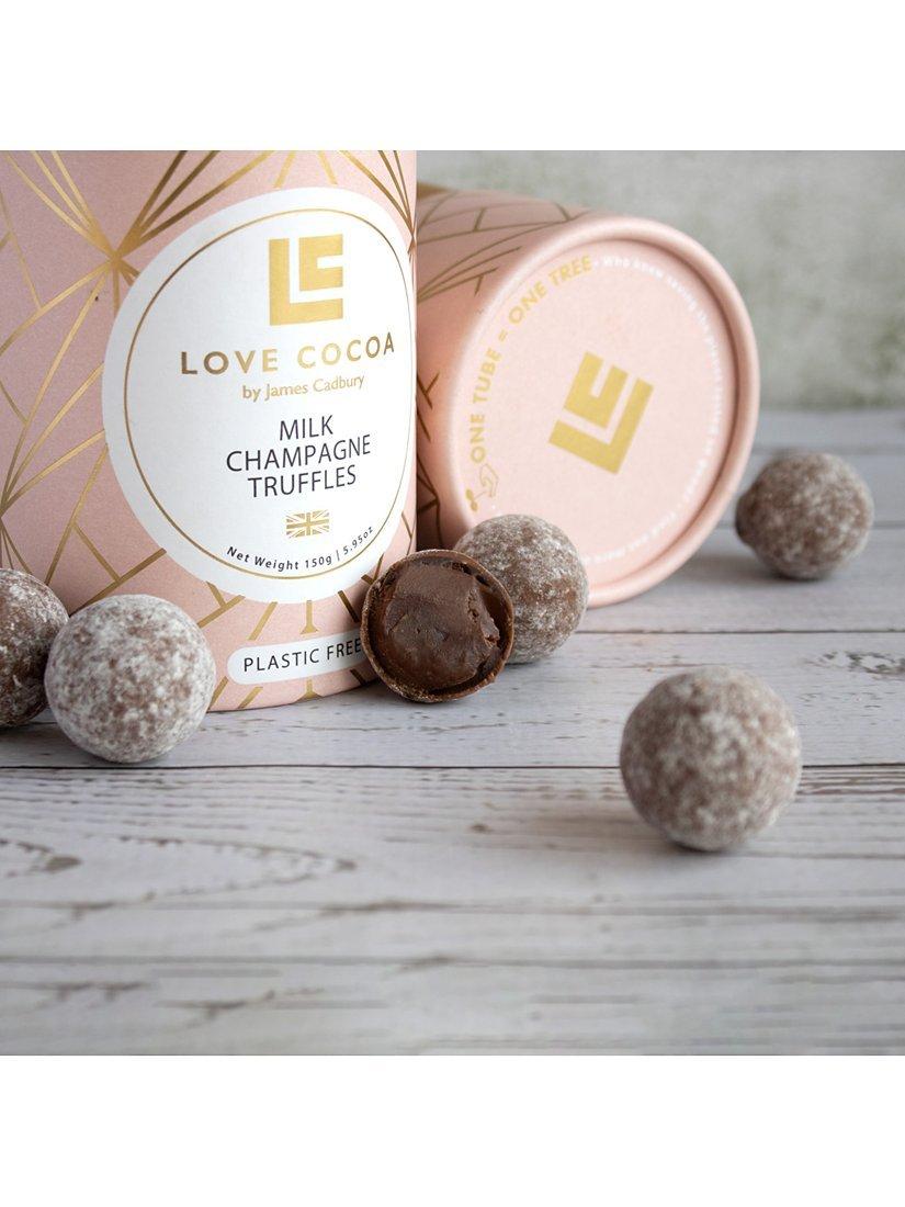 Love Cocoa Milk Champagne Truffles, 150g