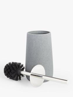 John Lewis Drift Toilet Brush - view 2, Grey
