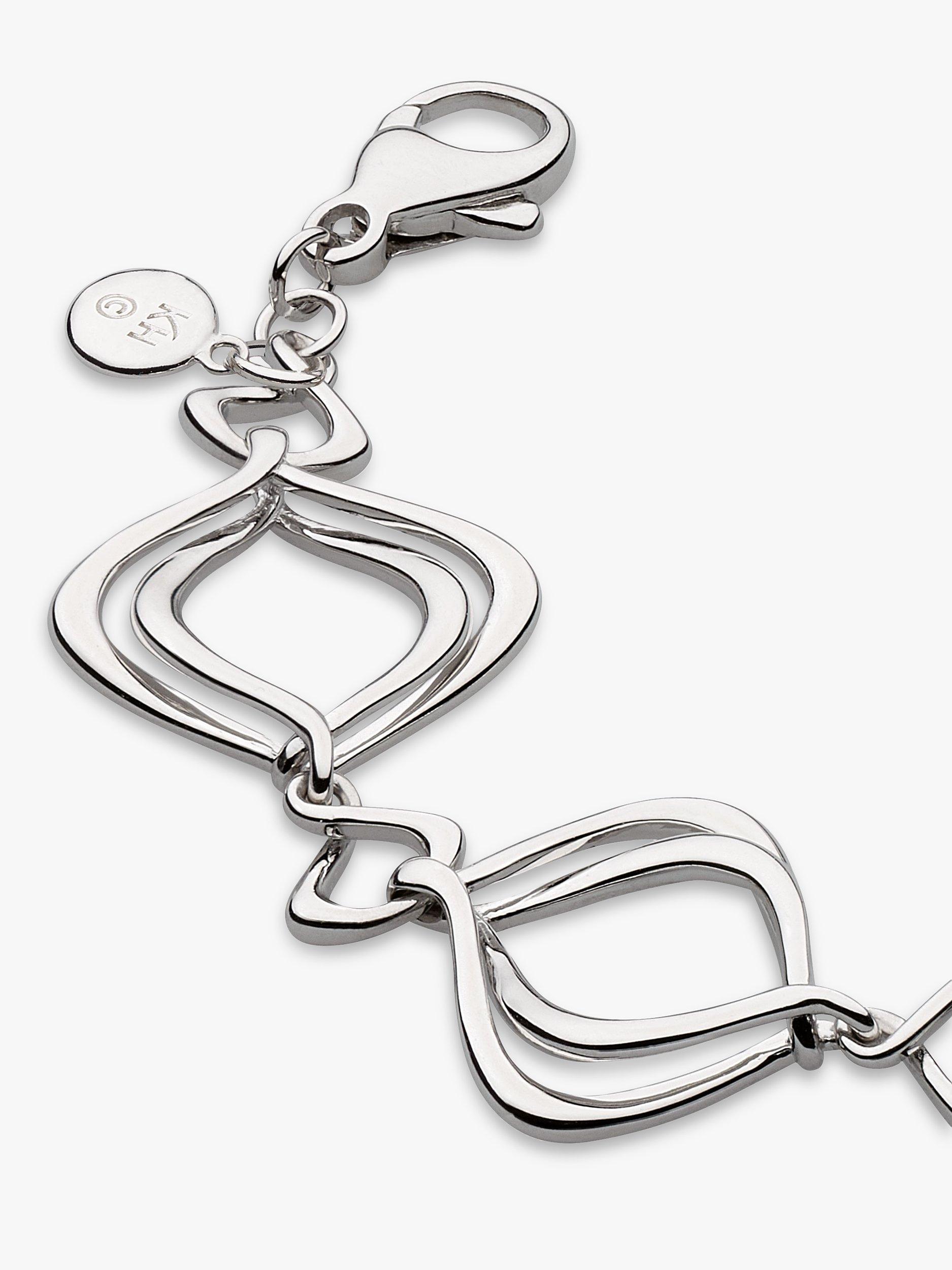 Product image 2 of 5, which shows Kit Heath Alicia Sterling Silver Bracelet, Silver