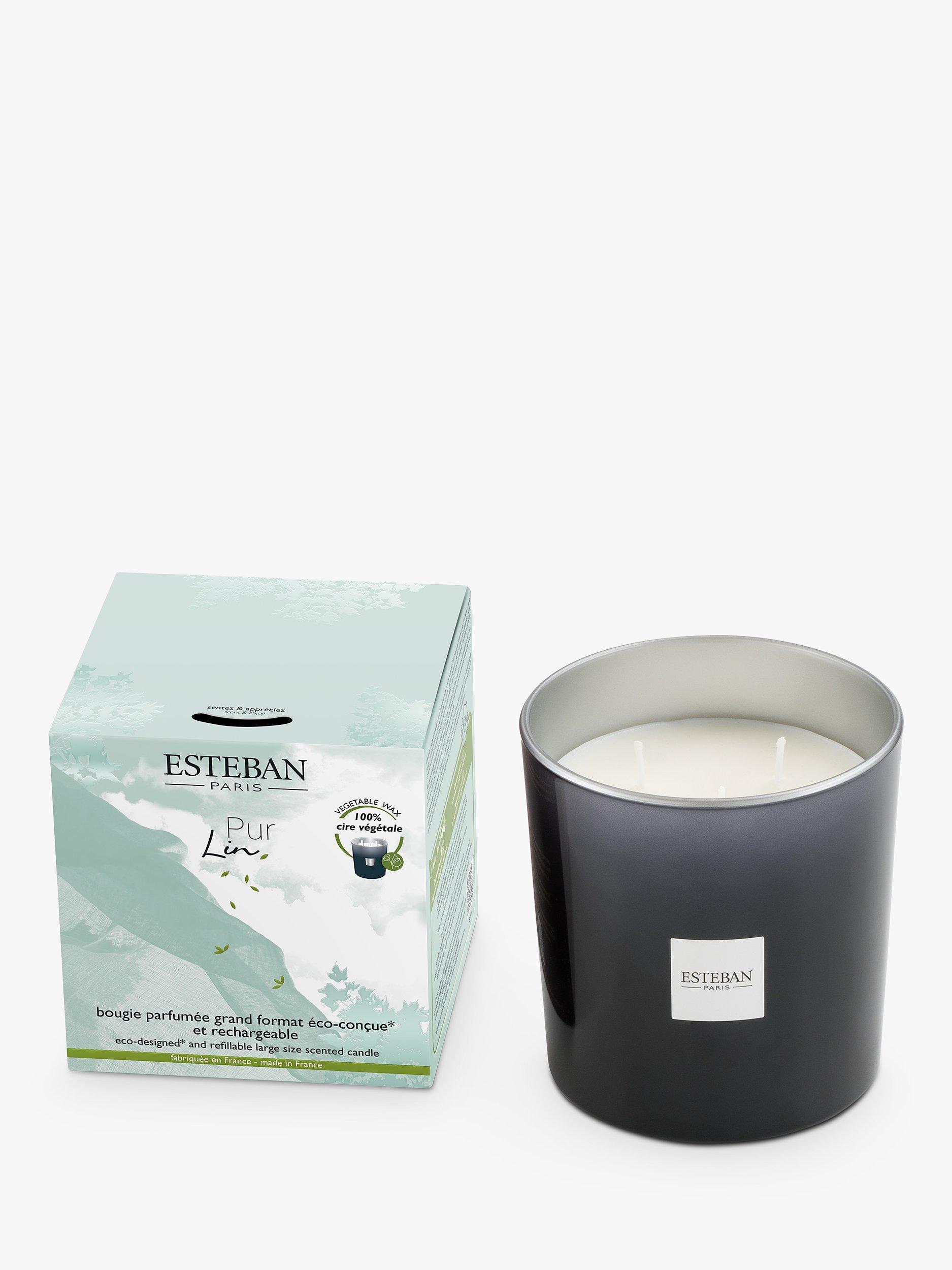 Esteban Pur Lin Three Wick Scented Candle, 450g