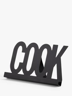 John Lewis Metal 'Cook' Cookbook Stand, Black