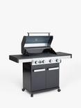 John Lewis Grillstream 4 Burner Hybrid Gas & Charcoal BBQ