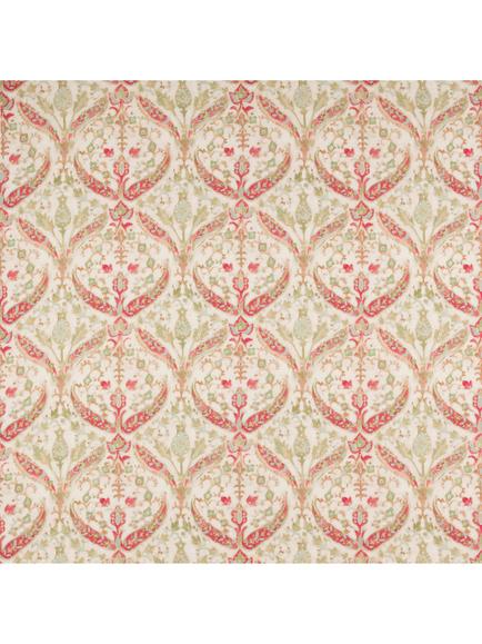 Colefax and Fowler Yasamin Furnishing Fabric, Red/Green