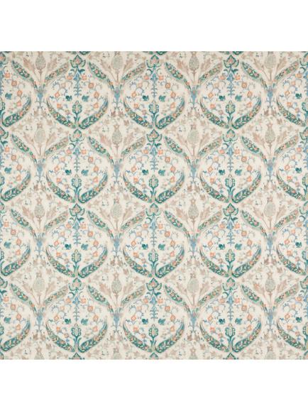 Colefax and Fowler Yasamin Furnishing Fabric, Blue/Jade