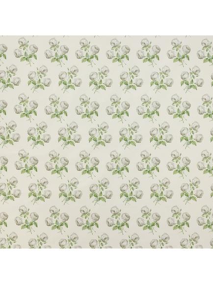 Colefax and Fowler Bowood Chintz Furnishing Fabric, White/Leaf